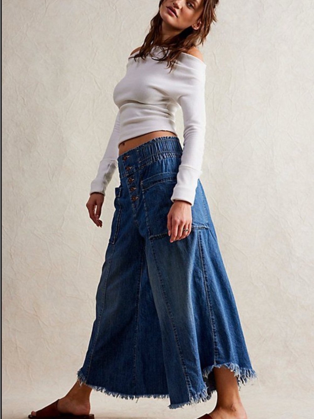 We The Free Sun Setter Pull-On Jeans Size XS